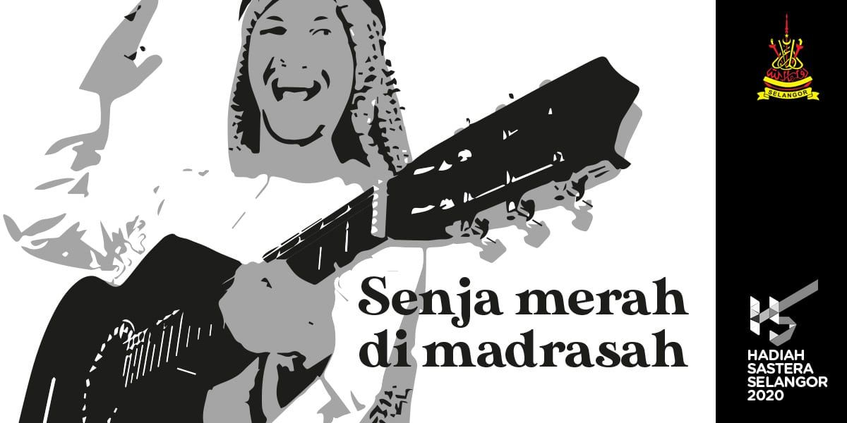 Senja merah di madrasah