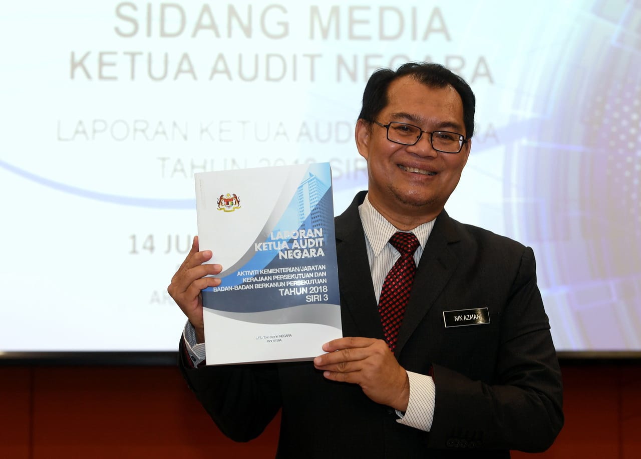 1,000 pegawai kena tindakan hasil laporan ketua audit sejak 2012