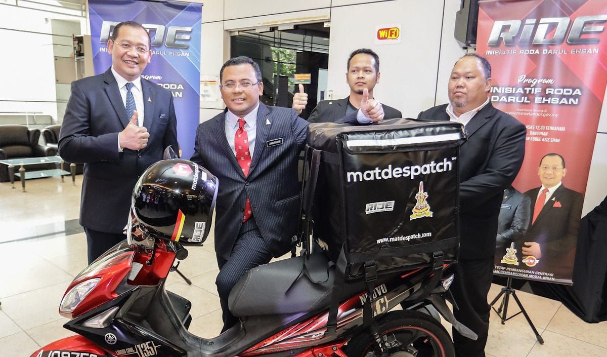 雪州补贴考摩托驾照 首100人受训当送餐员