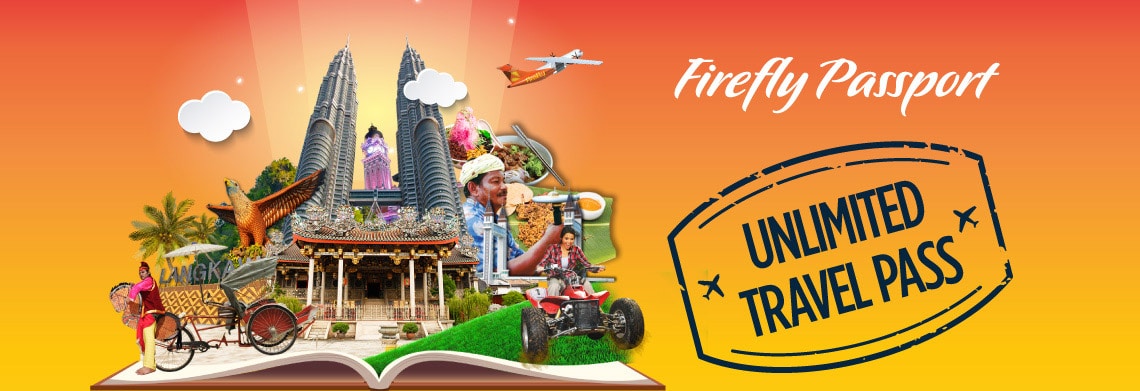 Firefly offers unlimited travel pass to domestic destinations in peninsular Malaysia