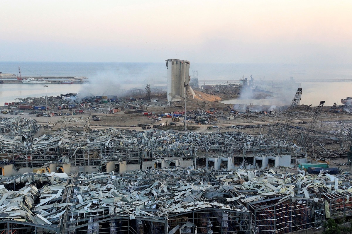 Bahan kimia bahaya dijumpai di Pelabuhan Beirut
