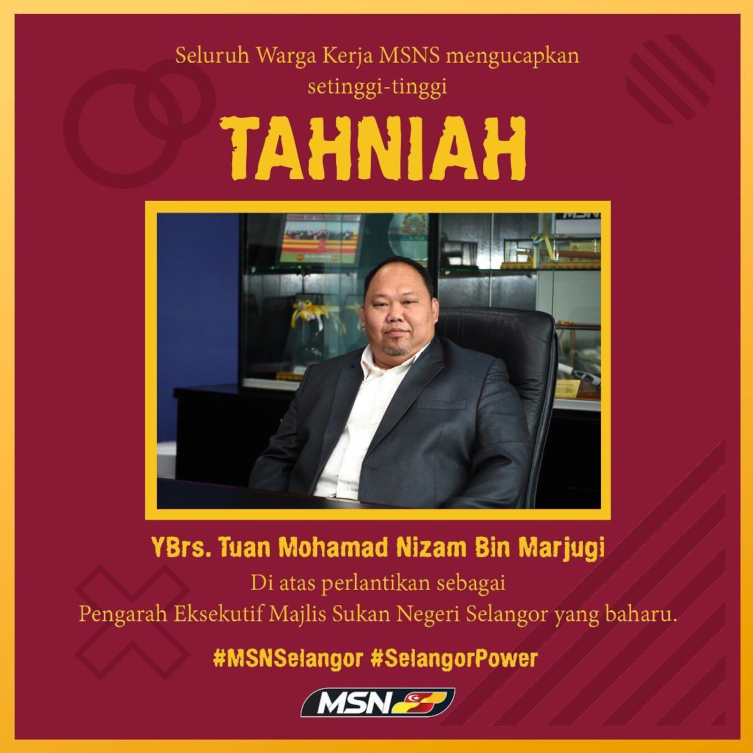 Mohamad Nizam Pengarah Eksekutif MSN yang baharu