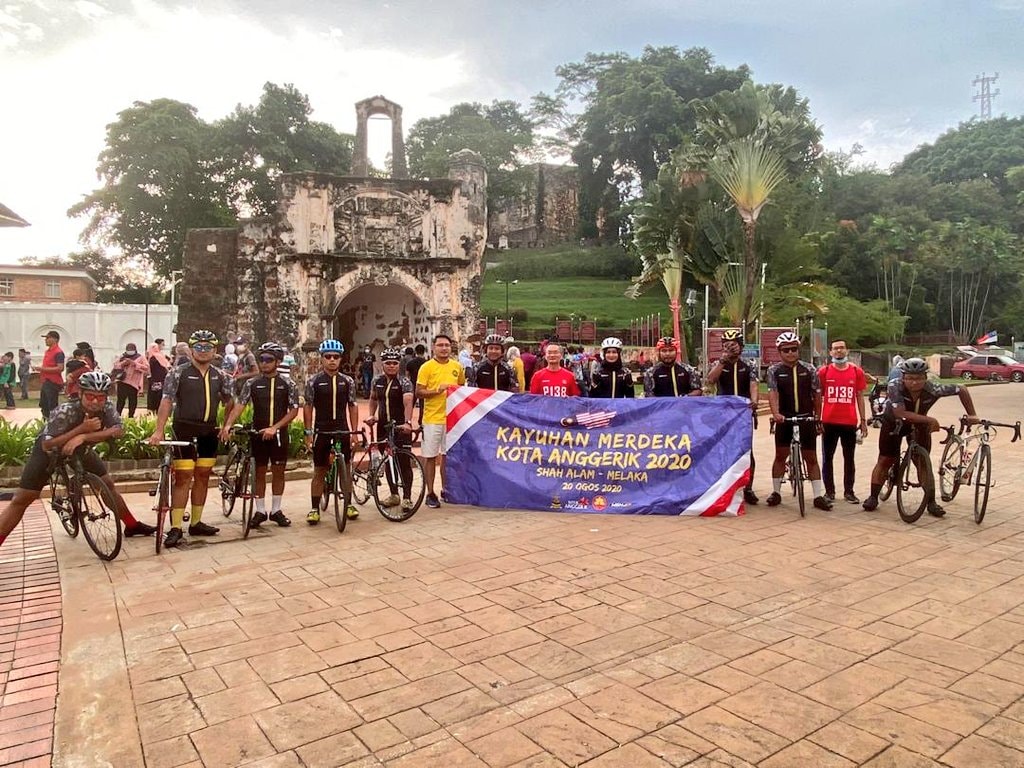 Kayuhan Merdeka Kota Anggerik imbau sejarah kemerdekaan