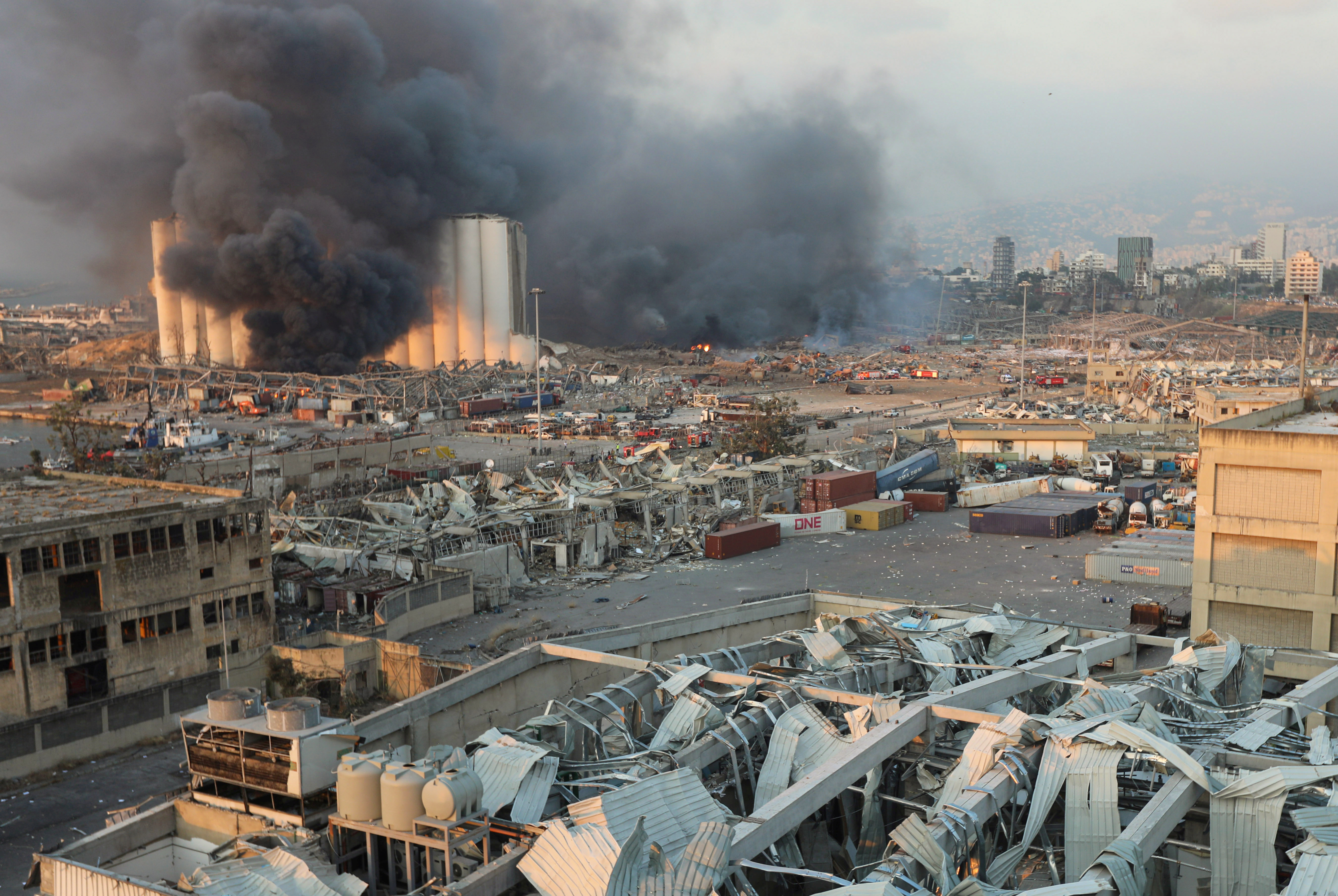 Massive blast rips through Beirut, killing 78 and injuring thousands