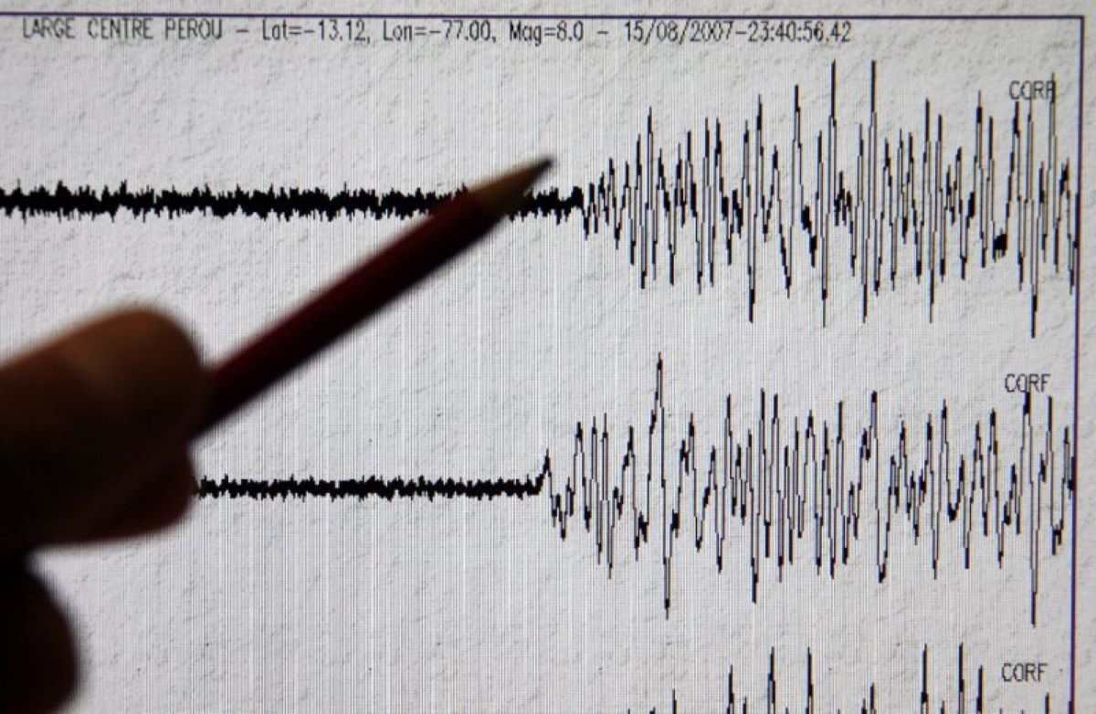 Strong earthquake in South Sumatera, Indonesia