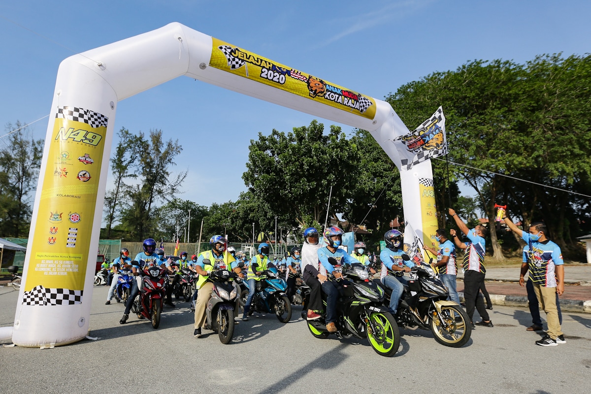 Belia Kota Raja sertai jelajah kemerdekaan, semarak semangat patriotik