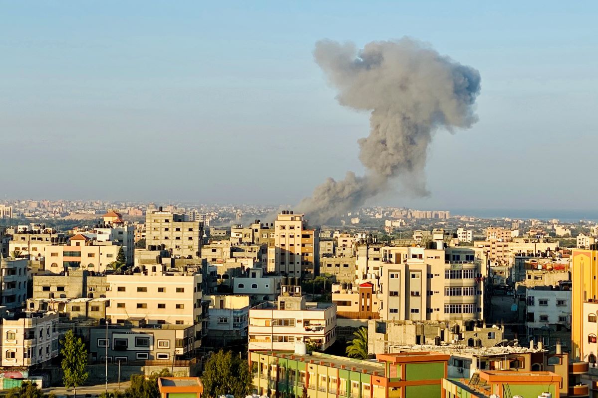 Israel conducts more than 100 deadly airstrikes on Gaza City in an hour