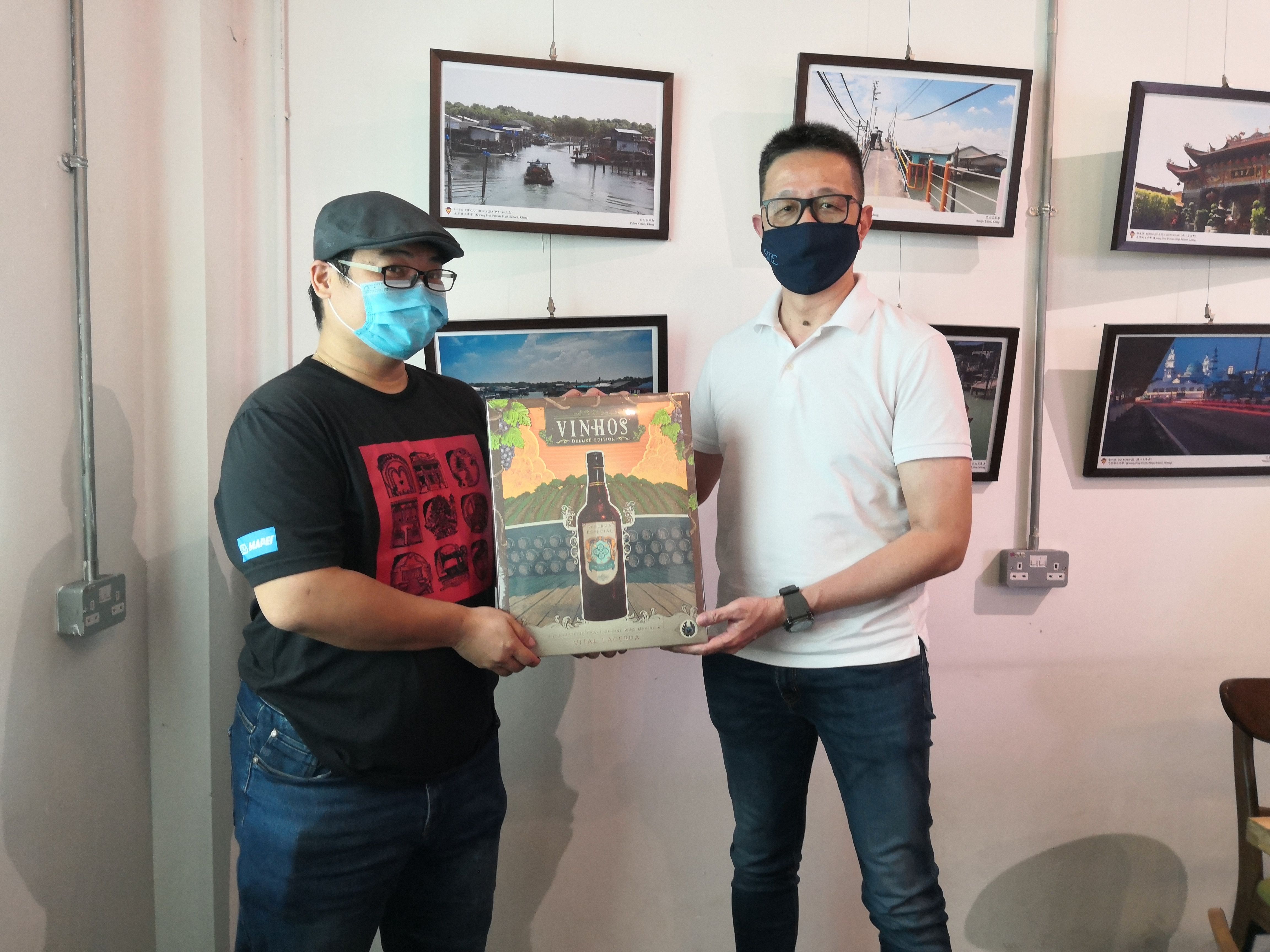 放下手机来玩桌游  邓章钦：推巴生文创之旅