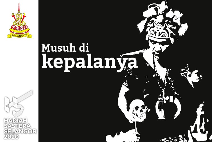 Musuh di kepalanya