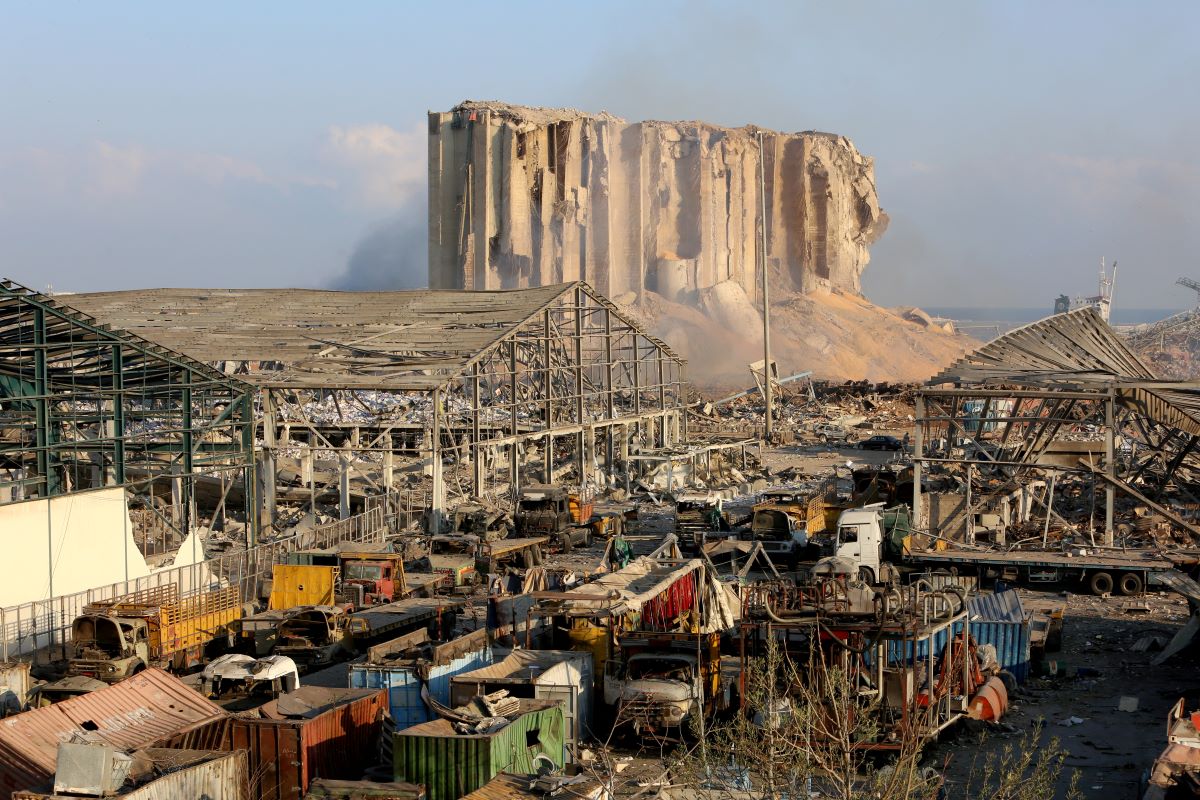 After blast, Lebanon has enough grain for less than a month, minister says
