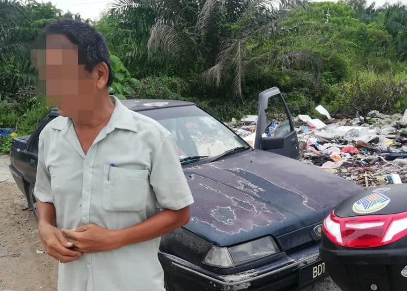 Padah buang sampah secara haram, tukang cat didenda RM1,500