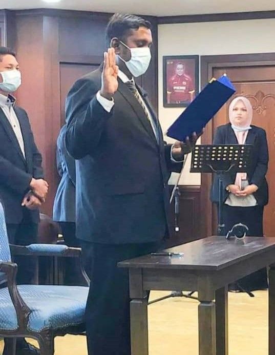 சரவணன் ஷா ஆலம் மாநகர் மன்ற உறுப்பினரானர்