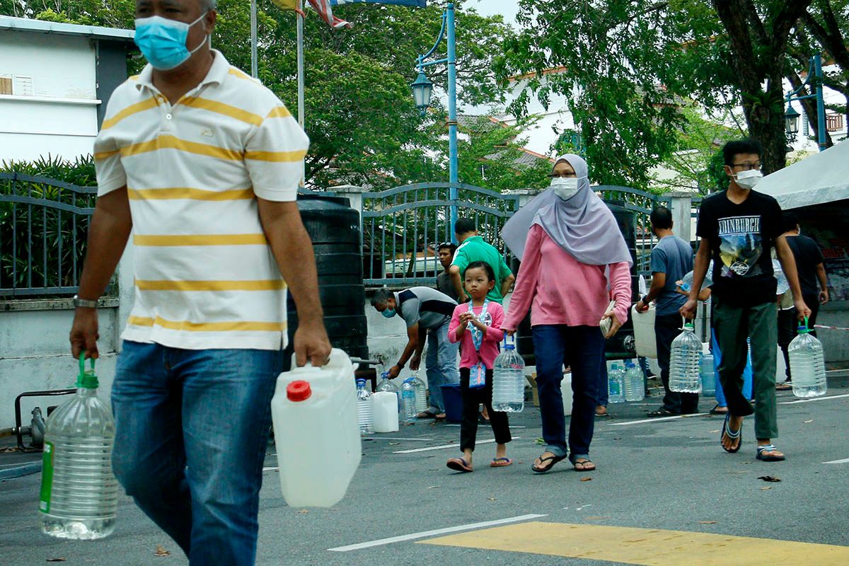 நீரை பகிர்ந்தளிக்கும் பணிகள் சீரானவுடன் நீர் விநியோகம் தொடர்பாக அறிவிக்கப்படும்