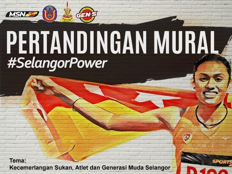MSN Selangor anjur pertandingan mural #SelangorPower