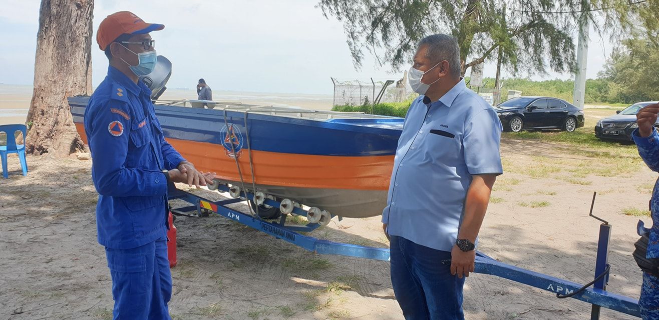 Air pasang besar: APM tambah pasukan pantau kawasan pantai