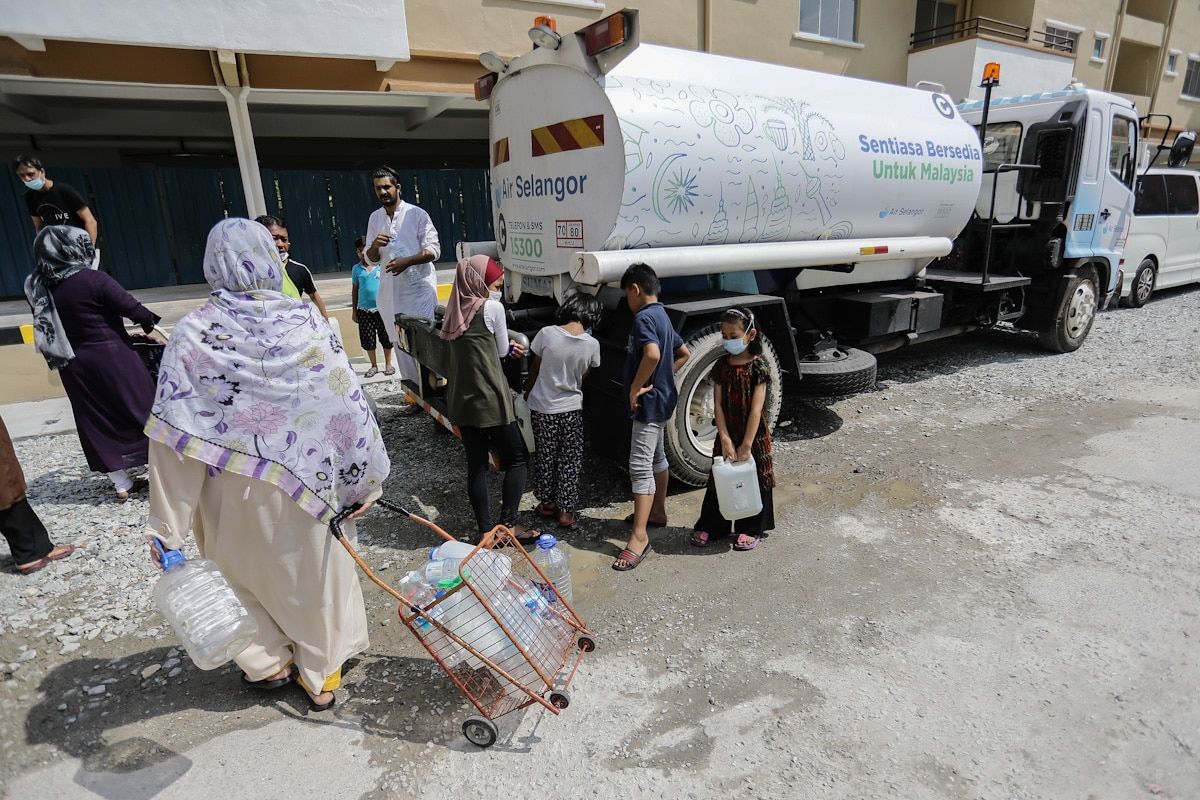 3县全面恢复  雪隆区水供恢复94%