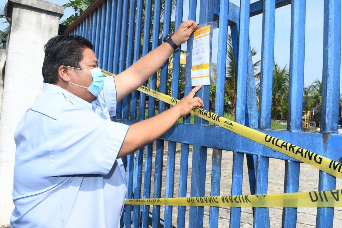 MPS post demolition notice on river pollution factory