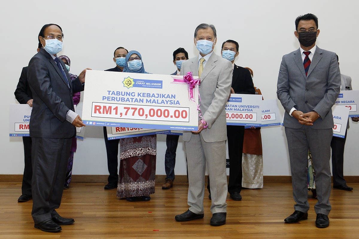 LZS sumbang RM1.77 juta kepada hospital, biaya rawatan pesakit miskin