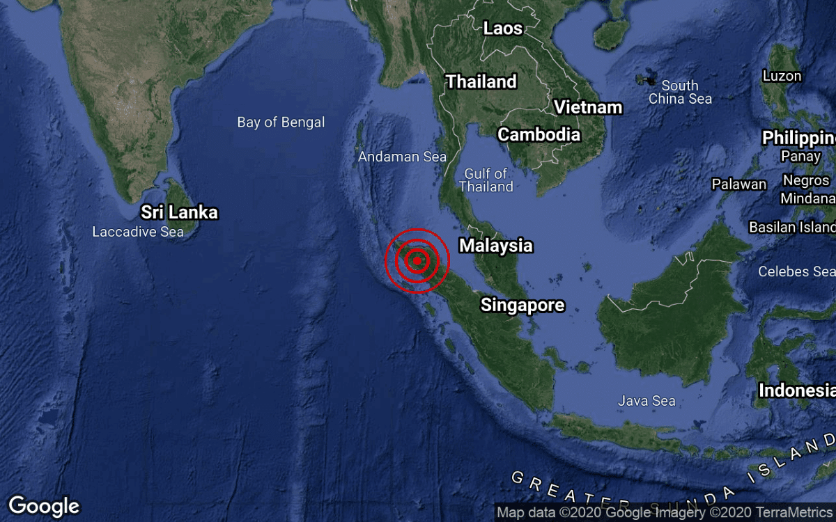 Moderate earthquake hits north Sumatra