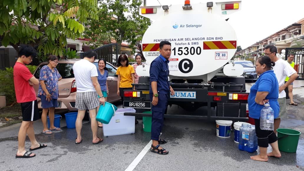Bekalan air terus disalur ke DUN Subang Jaya