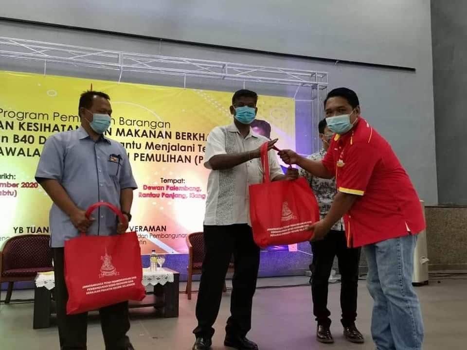 Lebih RM1 juta diagih kepada golongan B40 - Ganabatirau