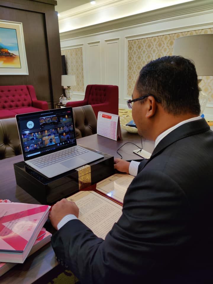 MB pengerusikan mesyuarat MMKN dalam talian