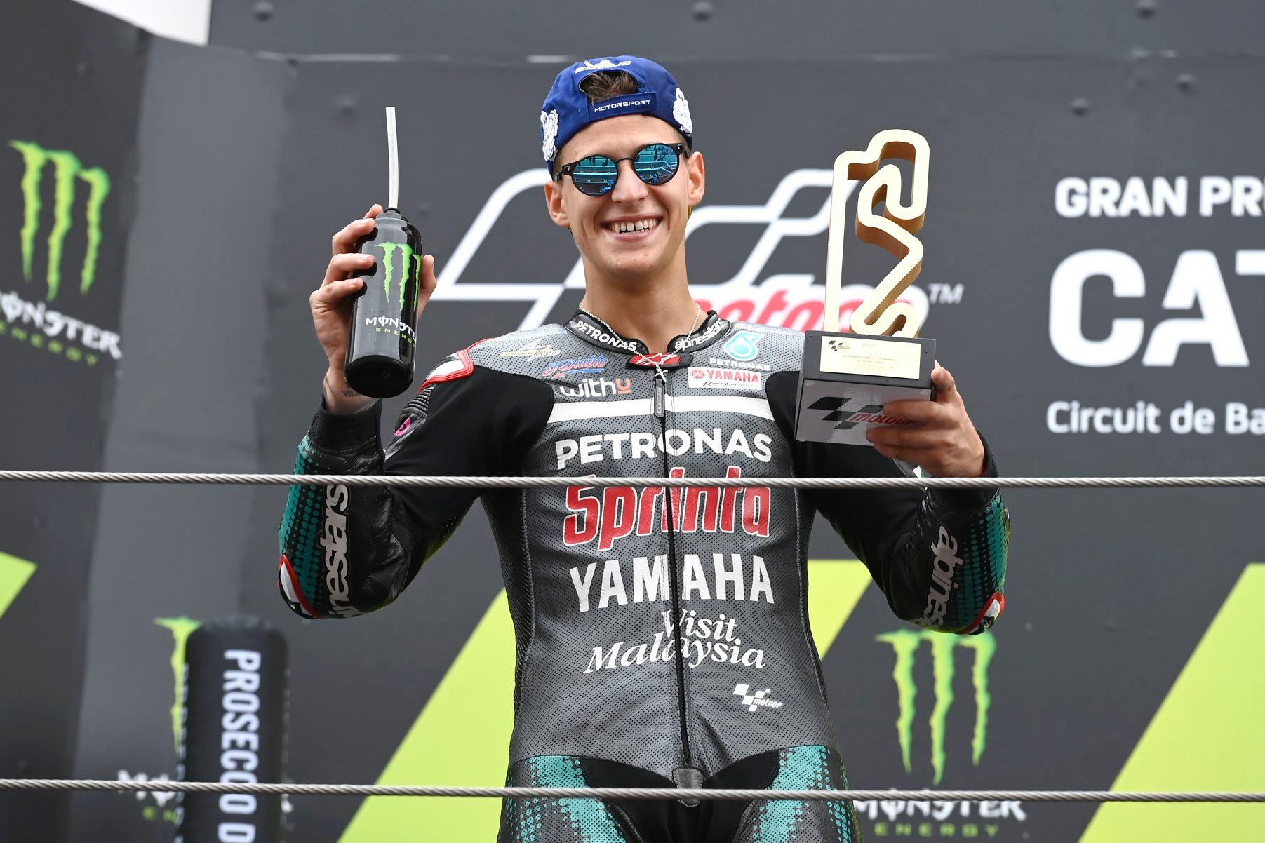 Petronas Yamaha SRT cemerlang, Quartararo raih kemenangan ketiga