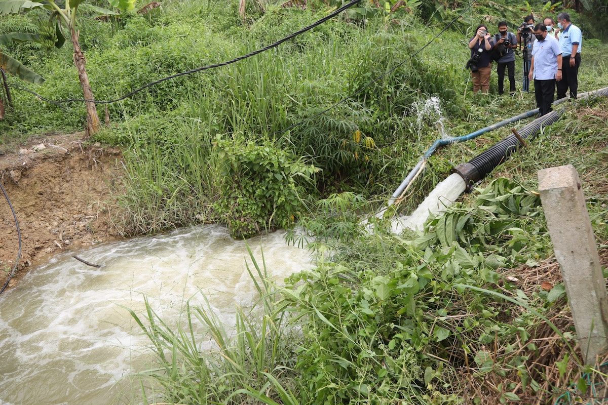 Tangkap suspek pencemar sungai, MB hargai tindakan polis