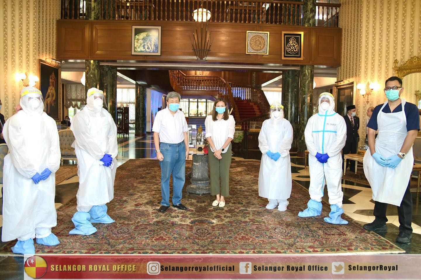 Sultan Selangor, kakitangan istana jalani saringan Covid-19