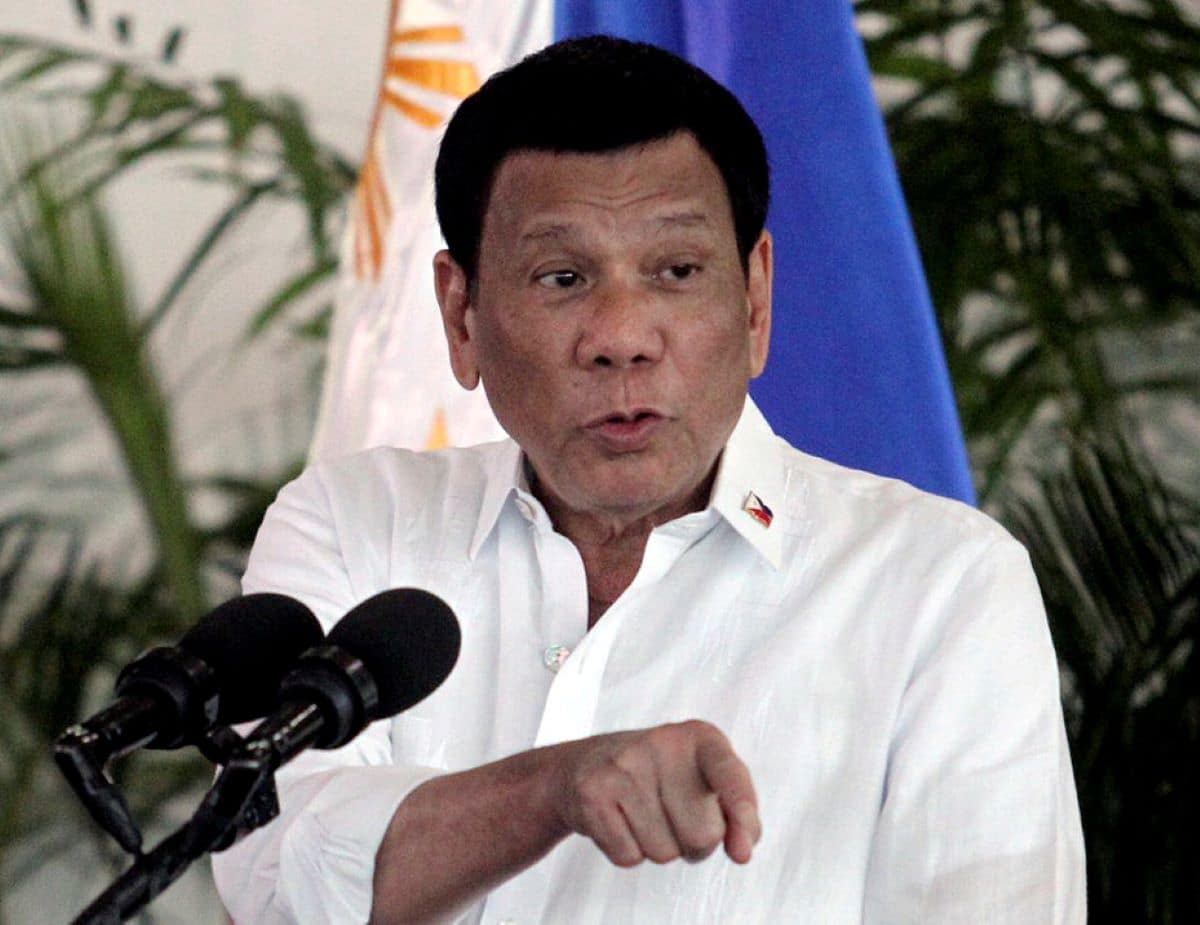 Philippines' Duterte accepts endorsement to run as vice president in 2022
