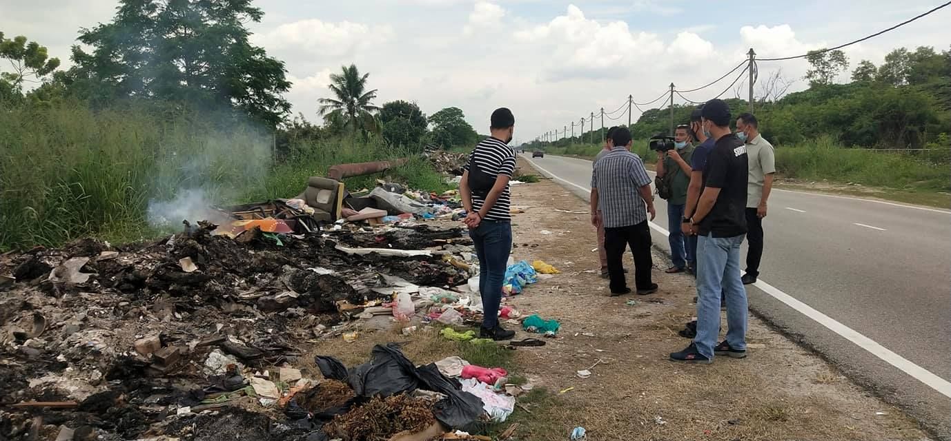 路旁非法垃圾堆清不完！  巴生市会装电眼捉垃圾虫
