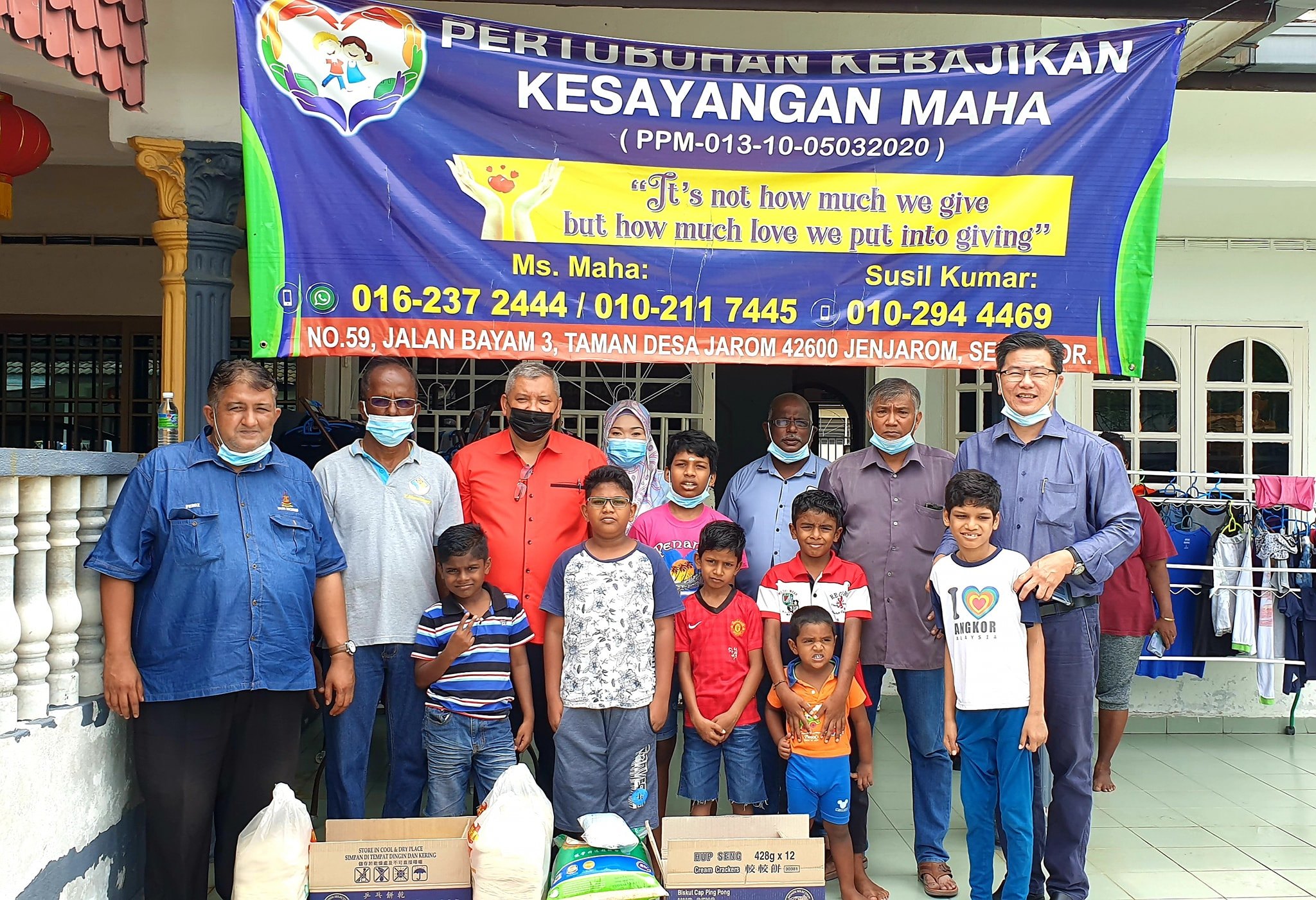 ADN Morib santuni anak yatim, hulur keperluan asas