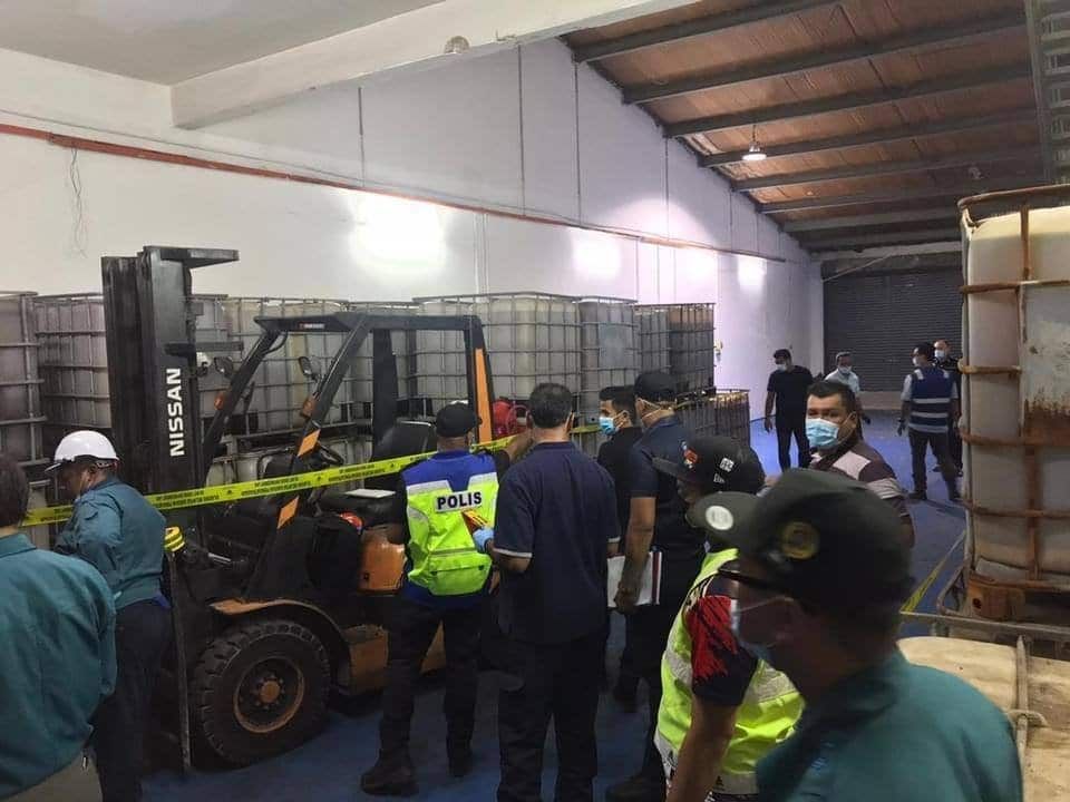 Premis disyaki punca cemar Sungai Selangor disita