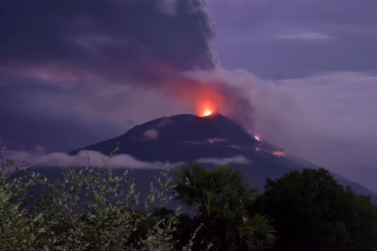 Indonesian volcano erupts, forcing residents to flee