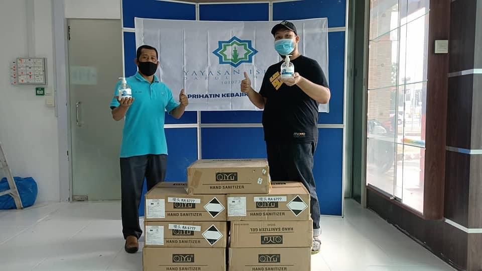 Yide-Move agih cecair basmi kuman, pek makanan