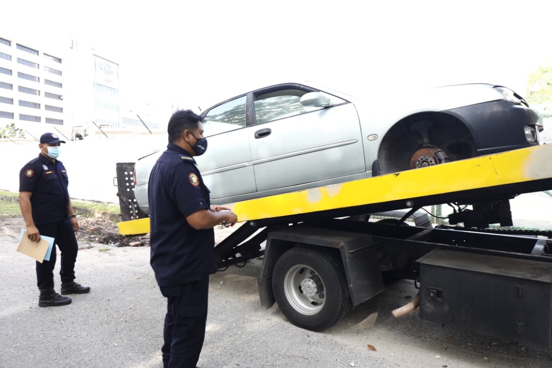 MBSA tunda 782 kenderaan terbiar sehingga September