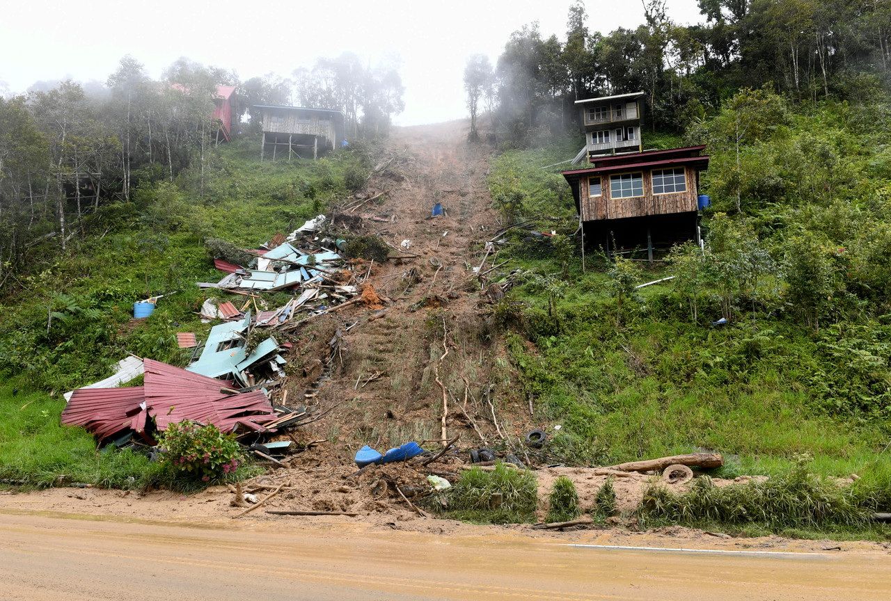 Hujan berterusan dorong tanah runtuh, waspada tanda awal - pakar