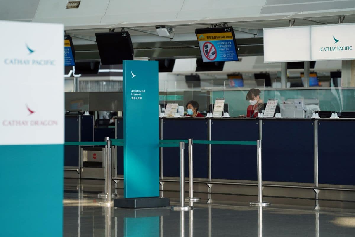 Cathay Pacific cancels all flights as Typhoon Saola nears