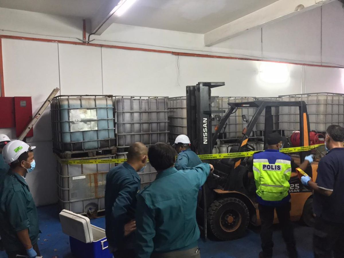 MPS seals premise suspected behind Sungai Selangor pollution