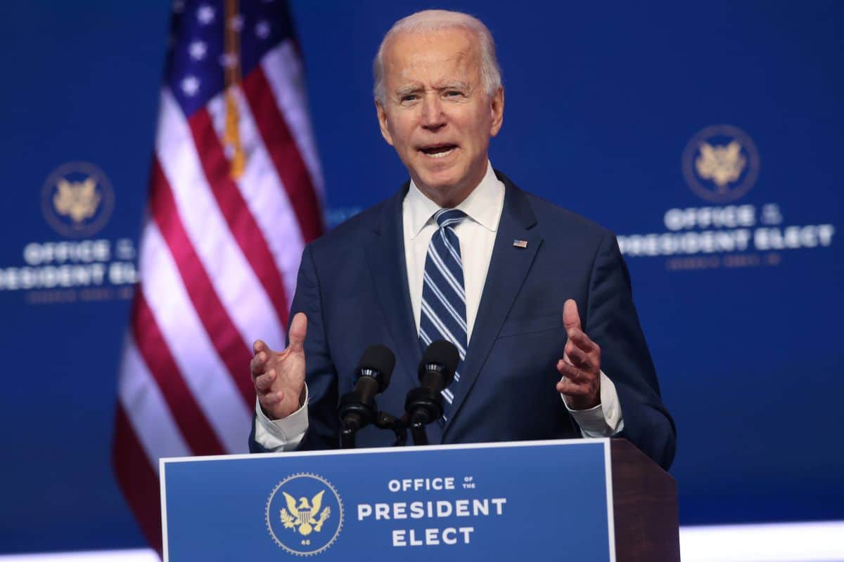 Biden projected to widen lead in electoral college by margin of 306 to 232