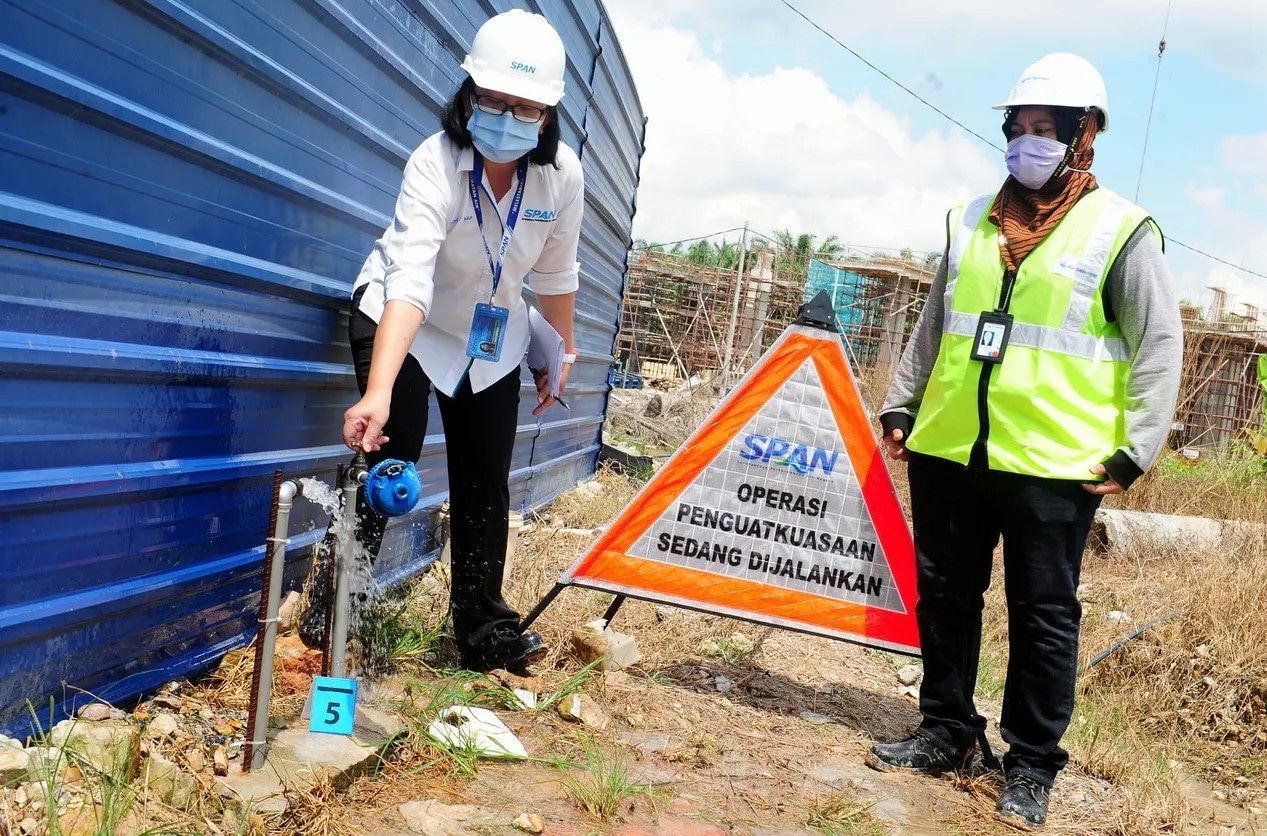 揭公司大工程也偷接水管   SPAN：每年百宗偷水案