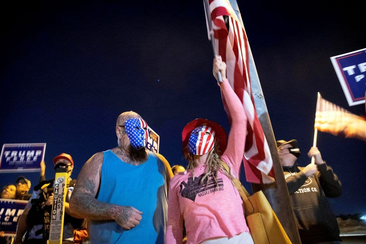 Vote counts push Biden closer to victory as Trump falsely claims election being 'stolen'