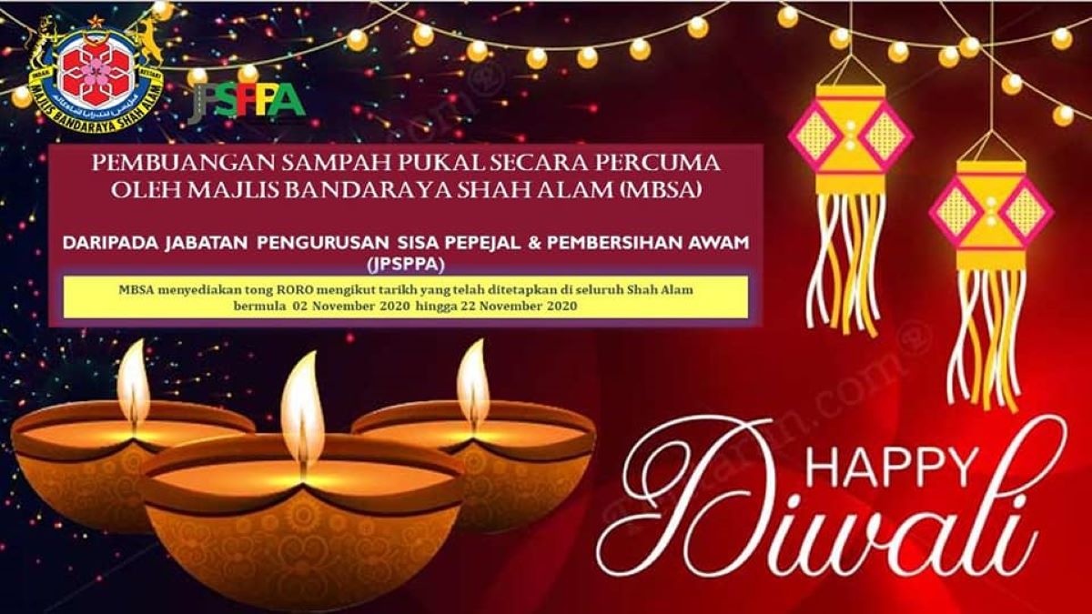 Waste collection service in Shah Alam for Deepavali