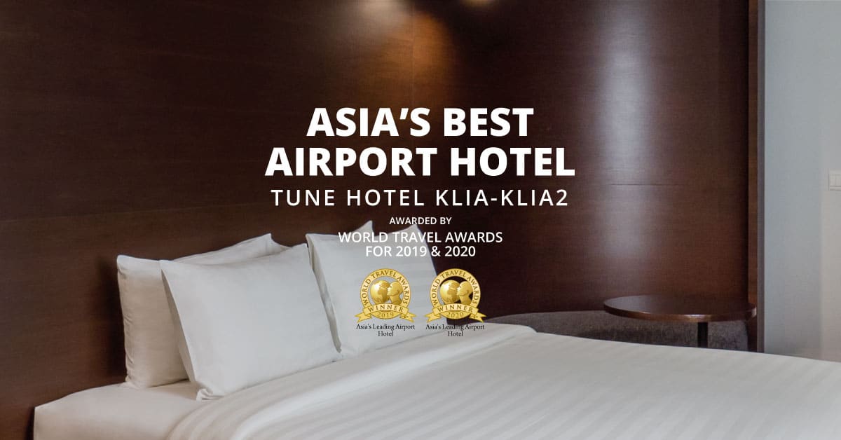 Tune Hotel KLIA-KLIA2 named as Asia’s leading airport hotel for 2020