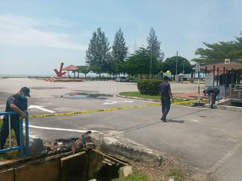 Air pasang besar: Kawasan pantai Kuala Langat ditutup