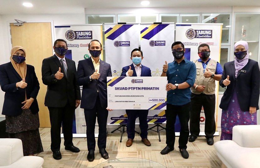 PTPTN sumbang RM1 juta kepada keluarga asnaf terjejas Covid-19