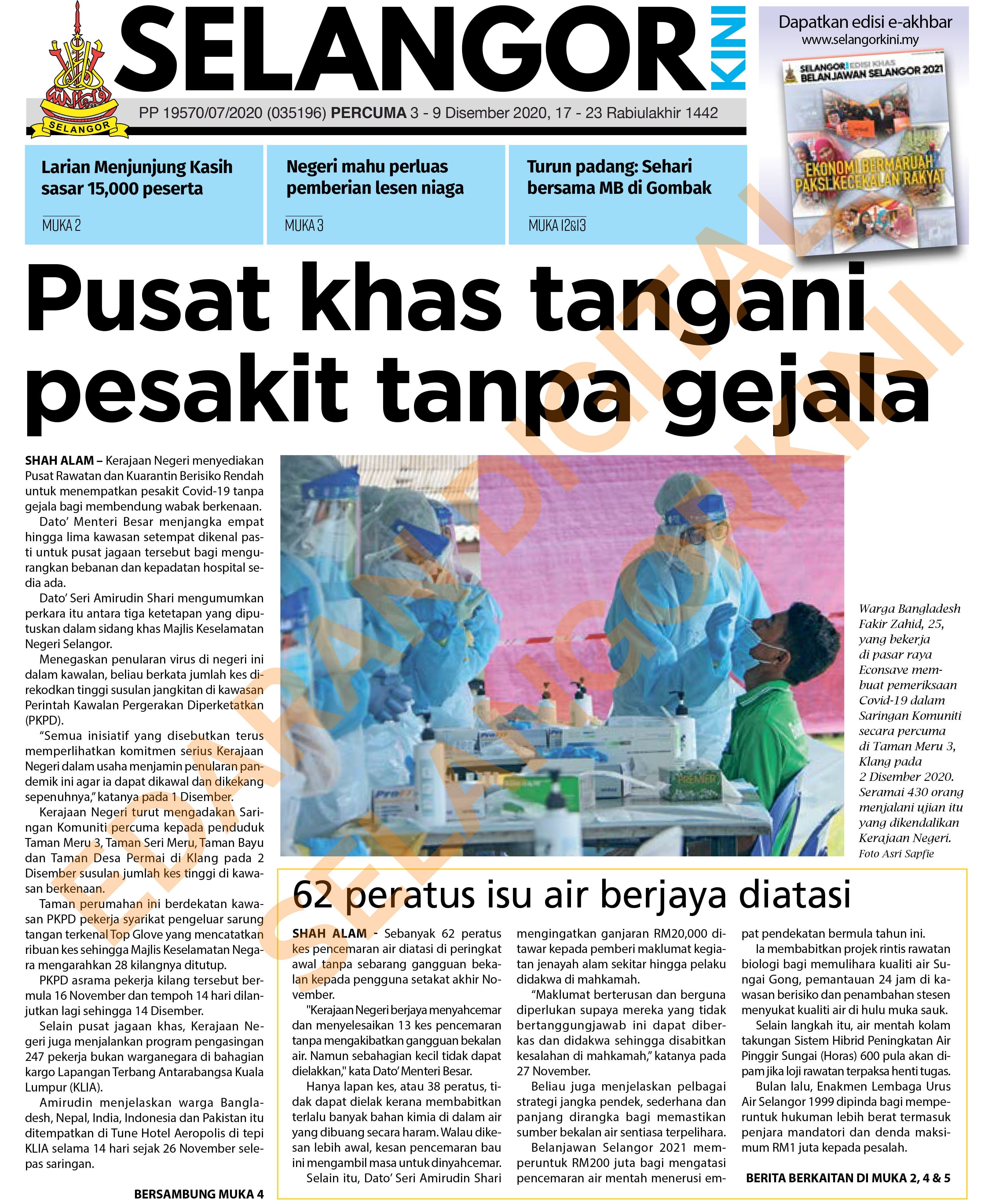 SelangorKini 3 - 9 Disember 2020