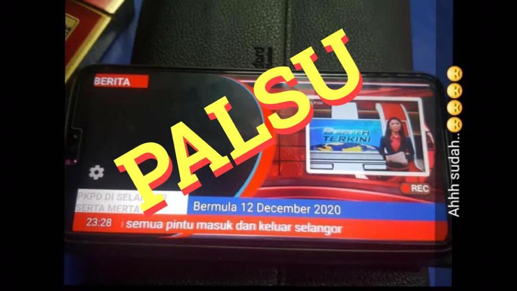 EMCO in Selangor starting today fake news — Police