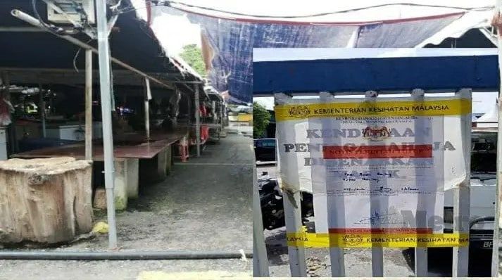 累计25冠病确诊  万津大巴刹关闭10天