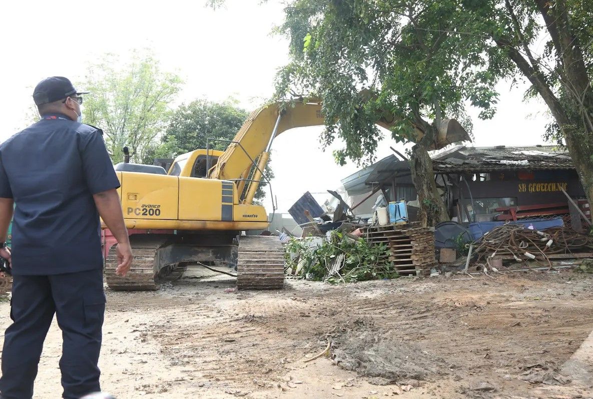 普查霸占政府地单位  士拉央市会拆除对付